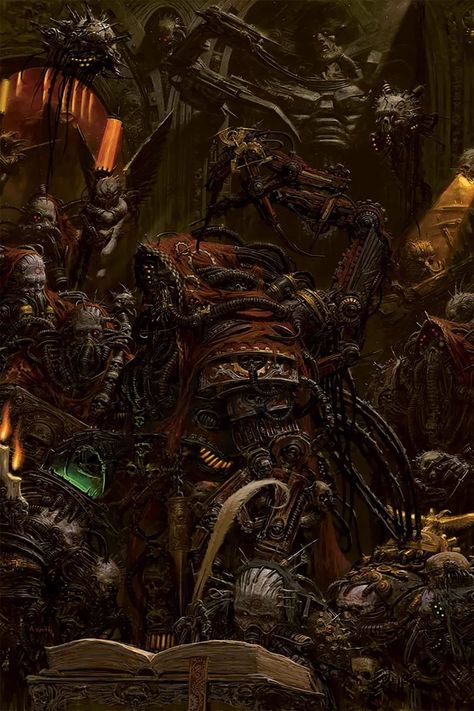 40K Gallery | Cult Mechanicus by Adrian Smith Warhammer 40k Factions, Dark Heresy, Adeptus Mechanicus, 40k Art, 40k Artwork, Warhammer 40k Art, Warhammer Art, Warhammer 40k Artwork, Warhammer Fantasy