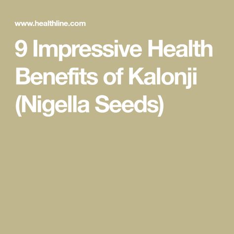 9 Impressive Health Benefits of Kalonji (Nigella Seeds) Kalonji Benefits, Kalonji Seeds, Kalonji Oil, Diseases And Disorders, Seeds Benefits, Black Cumin, Nigella Seeds, Home Health Remedies, Flowering Plants