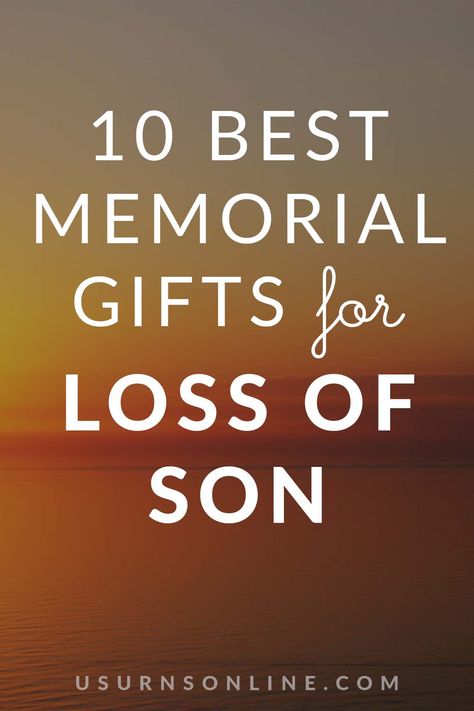 Whether it’s recent or an anniversary, if you’re looking for a sympathy gift for someone who has lost their son (or tips on what to find) we have found 10 memorial gifts to help support someone who has lost their son. Memorial gifts such as – Personalized Memorial Plaques, Memorial Jewelry, & DIY ideas. Homemade Memorial Gifts, Ideas For Memorial Keepsakes, Lost Of A Son, Memorial Gifts Diy, Memorial Picture Ideas, Memorial Ideas For Deceased, Memorial Keepsake Ideas, Diy Memorial Gifts, Memorial Ideas For Loved Ones