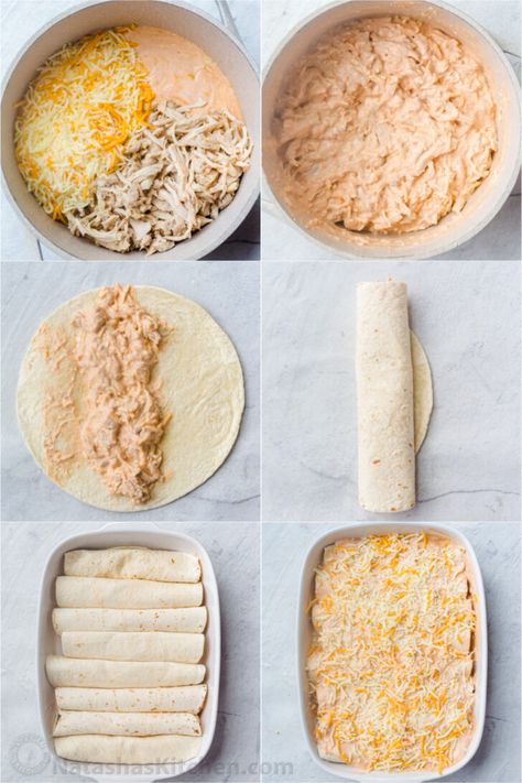 first Chicken Enchilada Recipes Easy, Canned Chicken Enchiladas Easy, Quick And Easy Chicken Enchiladas, Chicken Enchilada Filling Recipe, Chicken Enchiladas Rotisserie, How To Make Chicken Enchiladas Recipes, Chicken Enchalidas Recipes, Shredded Chicken Enchiladas Easy, Canned Chicken Enchiladas