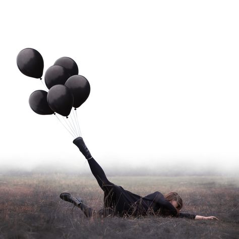 ReluctanceSigned Limited Editions from - Simon McCheung Balloons Photography, Art Photography Portrait, The Other Art Fair, Conceptual Photography, People Photography, Conceptual Art, Model Photography, Color Photography, Creative Photography