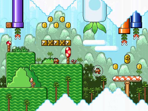 Mario Level Design, Super Mario Characters Drawing, Mario Maker 2 Ideas, Mario Ideas, Infographics Illustration, 4k Gaming Wallpaper, Game Level Design, Super Mario Bros Games, Anime Crafts Diy