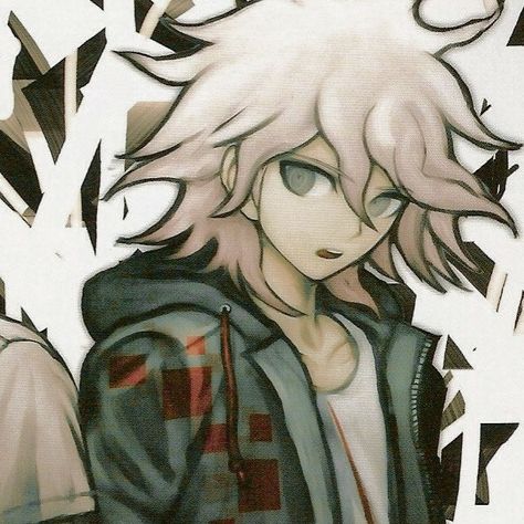 Nagito Komaeda Pfp, Nagito Komaeda Icons, Nagito Pfp, Nagito Icon, Danganronpa Fanart, Komaeda Nagito, Byakuya Togami, Danganronpa Icons, Makoto Naegi