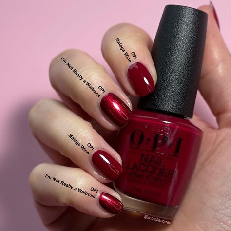 I'm Not Really A Waitress Opi, I’m Not Really A Waitress Nails, Opi I'm Not Really A Waitress, I’m Not Really A Waitress Opi, Not Really A Waitress Opi, Opi Malaga Wine, Malaga Wine, Opi Colors, Baddie Vibes