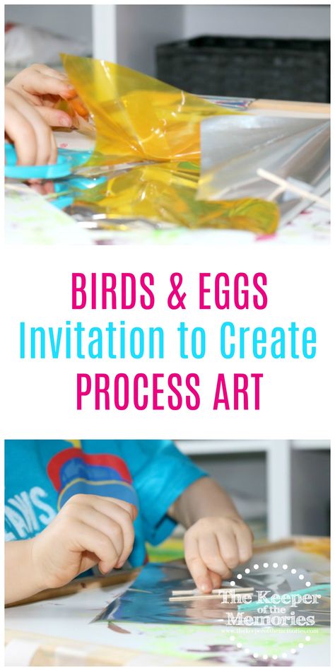 Here's a quick & easy Bird Feet Invitation to Create Process Art Activity for little kids! We had a blast with this during our Birds & Eggs theme! #preschoolactivities Invitation To Create, Birds Eggs, Toddler Math, Easy Bird, Fine Motor Activities For Kids, Sensory Activities Toddlers, Homeschool Crafts, Art Activity, Diy Craft Tutorials