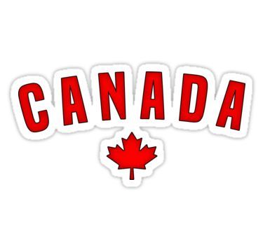 Canada Stickers Aesthetic, Canada Vision Board, Maple Leaf Sticker, Canada Stickers, Canada Aesthetic, Canada Decor, Canada Project, Canada Logo, Leaf Sticker