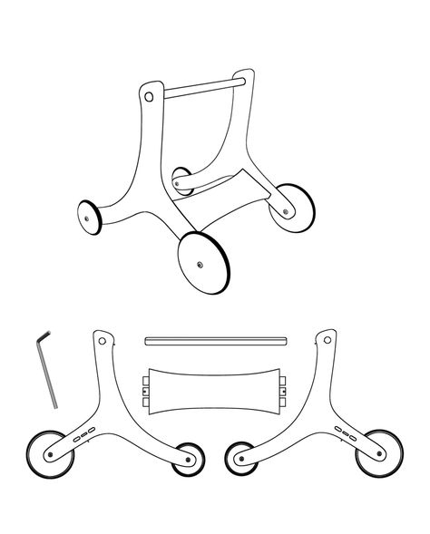 Diy Wooden Toys Plans, Cardboard Furniture Design, Baby Crib Designs, Wooden Baby Walker, Christmas Arch, Walker Toys, Baby Moses Basket, Baby Rocker, Wooden Toys Plans