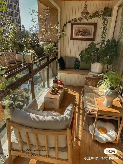 Small Cozy Balcony Ideas, Balcony Reading Nook, Cozy Balcony Ideas Apartments, Cozy Balcony Ideas, Small Porch Decor, Balcony Decorating Ideas, Cozy Balcony, Small Outdoor Patios, Earthy Bedroom