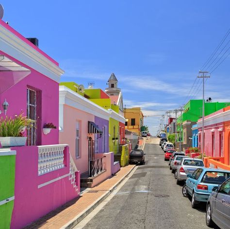 Bo Kaap Township in Cape Town Bo Kaap Cape Town, Places To Visit In Maine, Bo Kaap, Best Place To Visit, Visit Maine, Signal Hill, Top Places To Travel, Maine Vacation, Mount Desert Island