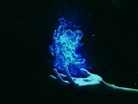 Blue fire... :O Blue Fire Magic Aesthetic, Blue Fire Power Aesthetic, Blue Fire Powers, Blue Superpowers, Blue Powers Aesthetic, Blue Fire Magic, Blue Fire Aesthetic, Superpower Aesthetic, Azula Aesthetic