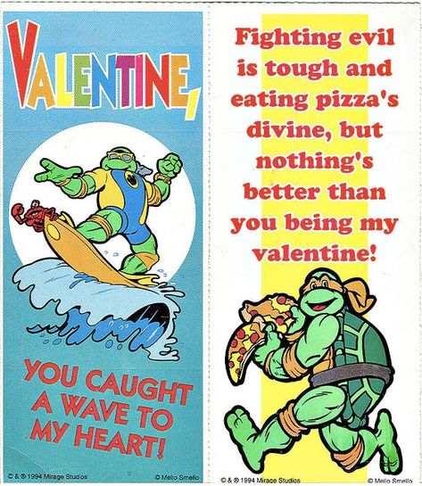 well this is just awesome Tmnt Valentines, Turtles Forever, Teenage Ninja, Teenage Ninja Turtles, Text Memes, Retro Valentines, My Funny Valentine, Vintage Valentine, Valentines School