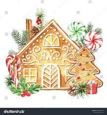 2,566 Watercolor Gingerbread House Images, Stock Photos & Vectors | Shutterstock Watercolor Gingerbread, House Images, Ann Wood, Gingerbread House Decorations, Christmas Card Art, Christmas Inspo, House Drawing, Christmas Card Design, Christmas Illustration