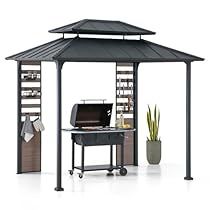 Outdoor Tv Enclosure, Grill Gazebo, Outdoor Luxury, Hardtop Gazebo, Ceiling Storage, Ceiling Hooks, Cozy Patio, Gazebo Pergola, Outdoor Tv