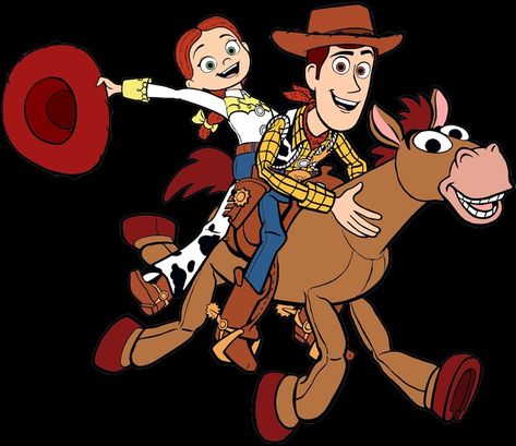 Jessie And Bullseye, Woody And Bullseye, Toy Story, Cool Photos, Toys