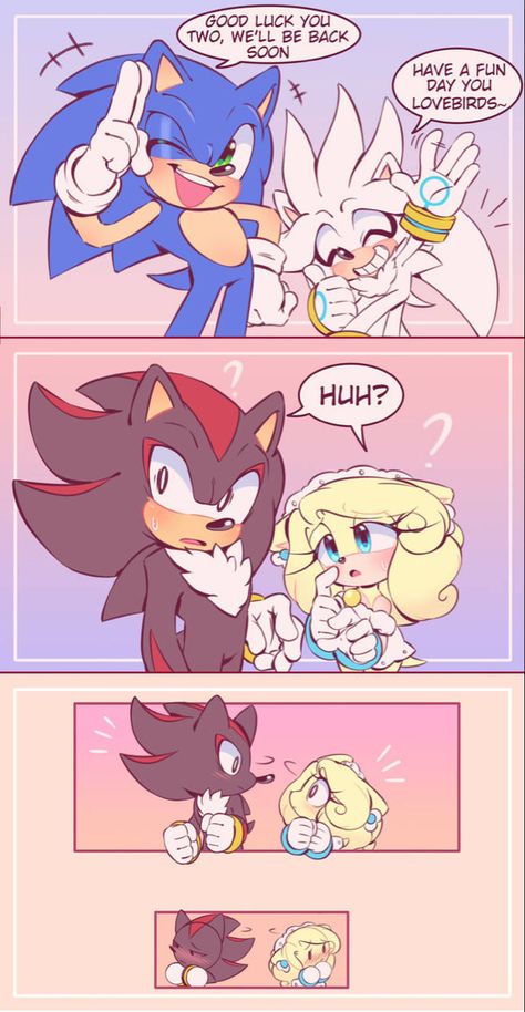 Maria The Hedgehog, Cream Sonic, Shadow And Maria, Shadow Sonic, Sonic Heroes, Silver The Hedgehog, Sonic And Amy, Sonic Funny, Sonic Fan Characters