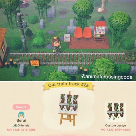 Animal Crossing 🌴 on Instagram: “It is so realistic 🐨 ~ Credit: fateside on Tumblr ~ ~ ~ Tags: #animalcrossing #acnl #animalcrossingnewhorizons #acnh #nintendo…” Acnh Pattern, Cute Garden Ideas, Nintendo Switch Animal Crossing, Abandoned Train Station, Motif Acnl, Animals Crossing, Ac New Leaf, Animal Crossing Memes, Animal Crossing Guide