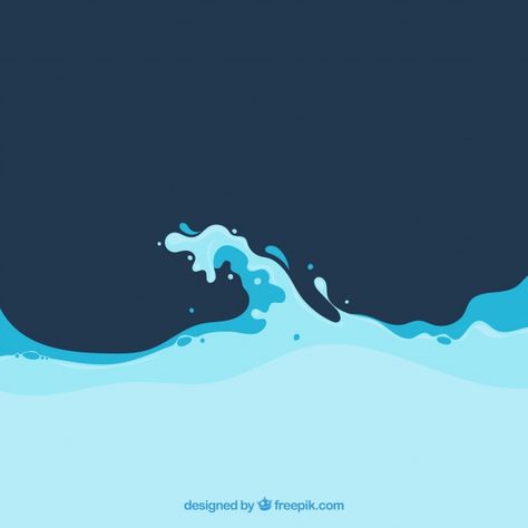 Water Illustration Vector, Water Background Drawing, Water Illustration Design, Water Splash Illustration, Water Splash Background, Water Graphic Design, Water Digital Art, Water Presentation, Splash Illustration