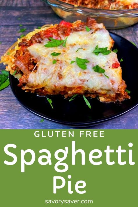 Spagetti Pie Recipe, Gluten Free Pasta Bake, Gluten Free Breadsticks, Sausage And Rice Casserole, Baked Pasta Casserole, Spaghetti Pie Recipes, Inflammation Diet Recipes, Gluten Free Entrees, Ricotta Cheese Recipes