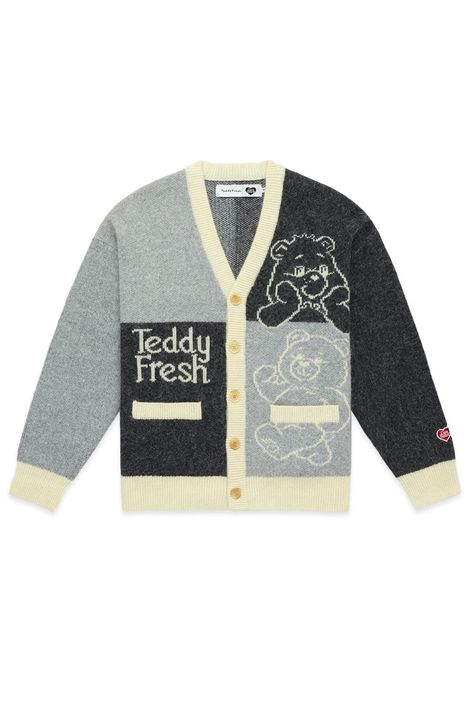 Teddy Fresh and Care Bears Release Nostalgic Clothing Collection Teddy Fresh, Classic Streetwear, Junior Fashion, Girls Fleece, Cute Comfy Outfits, Care Bears, Fashion Line, Wool Cardigan, Dream Clothes