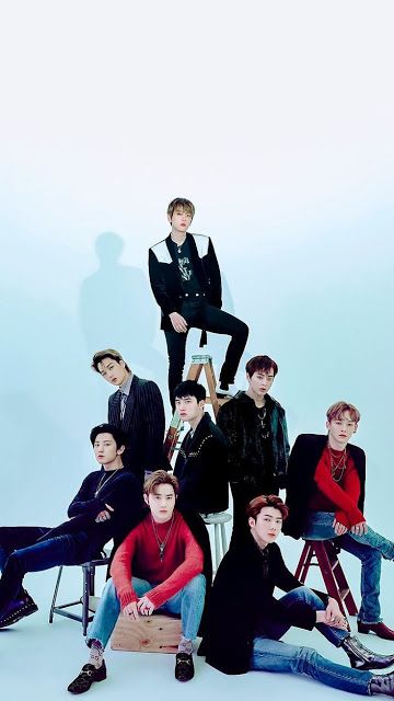 Exo Members New Photo Collection Exo Group Photo, Exo Group, Exo Background, Exo 12, Gu Family Books, Exo Music, Big Bang Top, Exo Album, Exo Songs