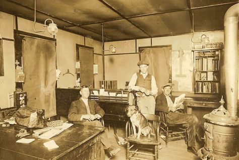 Early Office Museum Observatory Interior, Victorian Office, Candlestick Phone, Candlestick Telephone, Antique Office, Adding Machine, Old Office, Sante Fe, Life Insurance Companies