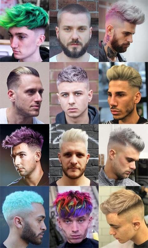 Mens Hair Colour Ideas, Hair Colour Ideas For Men, Mens Dyed Hair Ideas, Regal Gentleman, Gentlemen Lifestyle, Hair Color Ideas For Men, Hair Color Men, Natural Hair Colour, Funky Hair Colors