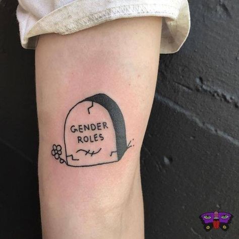 Gender Tattoo, Feminism Tattoo, Feminist Tattoos, Lgbt Tattoo, Dead Tattoo, Gay Tattoo, Feminist Tattoo, Girl Power Tattoo, Pride Tattoo