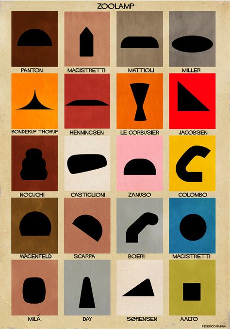 ZOOLAMP Gubi Semi Pendant, Furniture Branding, Furniture Illustration, Federico Babina, Animal Creatures, Series Illustration, Motion Ideas, Collage Creator, Brutalism Architecture