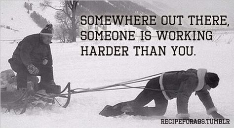 Someone is working harder than you Sport Motivation, Fitness Motivation Quotes, Daily Inspiration Quotes, Train Hard, A Quote, Zumba, Gym Motivation, Motivation Inspiration, Life Lessons