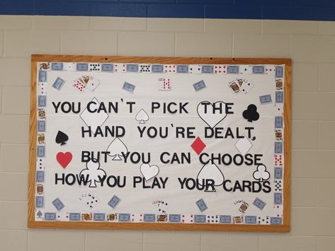 Casino Bulletin Board, Hall Themes, School Year Themes, Dorm Themes, Ra Door Decs, Ra Themes, College Bulletin Boards, Bulletin Boards Theme, Winter Bulletin