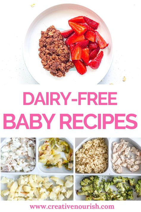 Baby Led Weaning Dairy Free, Dairy Free Baby Led Weaning, Dairy Free Toddler Meals, Dairy Free Recipes For Kids, Dairy Free Baby, Meal Plan For Toddlers, Baby Led Weaning First Foods, Dairy Free Recipes Easy, Baby Lunch