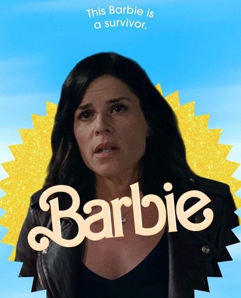 Scream Barbie Posters, Billy Loomis Pictures, Scream Barbie, Funny Scream, Mickey Madison, Barbie Posters, Barbie Poster, Scream Characters, Sidney Prescott