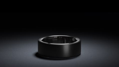 Ultrahuman Ring, Luxury Spiritual Black Rings, Black Spiritual Ring Jewelry, Functional Black Shock Resistant Watches, Body Clock, Black Titanium Ring, Smart Ring, Motion Sensors, Heart Rate Monitor