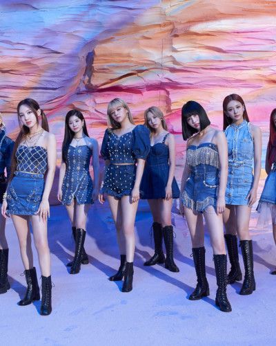 TWICE I Can't Stop Me MV Shooting Group Young Adult Fashion, Denim And Diamonds, Concept Photos, Open Jacket, Concert Fits, Photos Hd, Kpop Fashion Outfits, Kpop Outfits, Stage Outfits