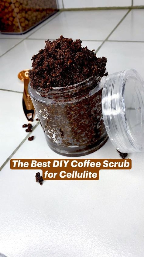 Scrubbing the face with coffee grounds can help to clear away dead skin cells and unclog the pores. skincare aesthetics the chlorogenic acids in coffee may also reduce inflammation and protect against some strains of bacteria. skincare aesthetic is the best coffee scrub. skincare aesthetics skin care routine coffee aesthetic sugar scrub DIY scrub Diy Hygiene, Diy Coffee Scrub, Homemade Coffee Scrub, Fair Glowing Skin, Diy Body Scrub Recipes, Coffee Scrub Diy, Bath Salts Recipe, Coffee Scrubs, Homemade Body Butter