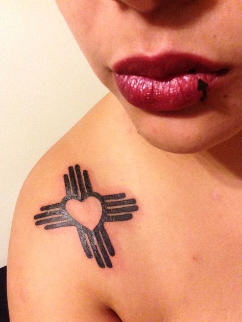 Zia Symbol Tattoo Women, Zia Symbol Tattoo, New Mexico Tattoo, Zia Symbol, Mexico Tattoo, Body Image Art, Symbol Tattoo, Albuquerque News, Tattoo Women