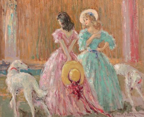 ZHRART on Twitter: "Louis Icart (French, 1888–1950) https://t.co/a7S8whIRm6" / Twitter Art Deco Vintage Posters, Surrealism Photography, Impressionism Art, Historical Art, French Art, Art Themes, French Artists, Pretty Wallpapers, Art History