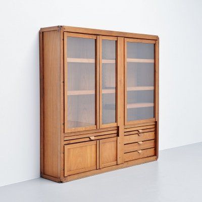 Midcentury Teak Wardrobe, 1960s | #102674 Teak Wardrobe, Glass Cabinets, Pastel Beach, Glass Cabinets Display, Glass Cabinet, Display Cabinet, Storage Cabinets, China Cabinet, Vintage Design