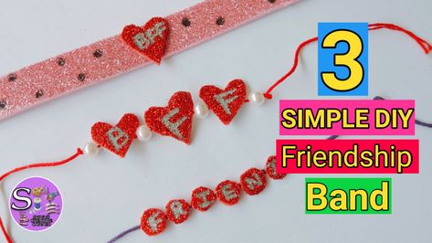 Friendship Band From Paper, Friendship Bands Diy Simple, Friendship Bands Diy, Friendship Day Bands, Friendship Bands, Preschool Letter Crafts, Friendship Band, Beautiful Words In English, Preschool Letter