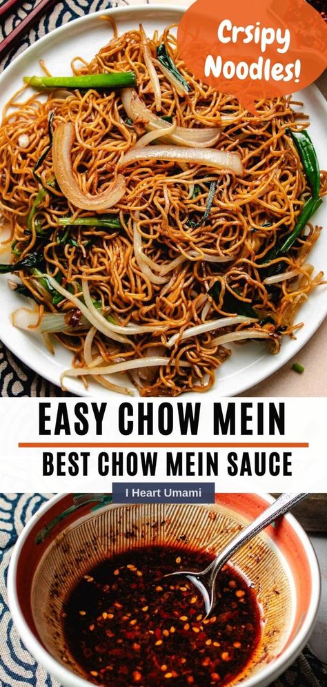 Noodles Chinese Recipes, Sauce For Chow Mein Noodles, Lo Mein Noodles Allrecipes, Cantonese Sauce Recipe, Chow Mein Noodle Recipes, Egg Noodles Dishes Asian, Chow Mein Sauce Easy, Spaghetti Chow Mein, Manchurian Noodles Recipe