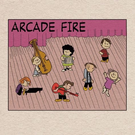 Arcade Fire Poster, Arcade Fire, Peanuts Characters, Discover Music, Sing To Me, Vinyl Music, Architecture Student, Gig Posters, Indie Music