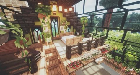 Minecraft Meeting Room, Minecraft Houses Cottagecore, Houses Cottagecore, Aesthetic Minecraft Builds, Cottagecore Minecraft, Aesthetic Minecraft, Minecraft Aesthetic, Minecraft Interior, Minecraft Interior Design