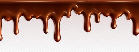 Free vector realistic dripping chocolate... | Free Vector #Freepik #freevector #melted-chocolate #chocolate-drip #liquid-chocolate #chocolate-drop Dripping Chocolate, Charlie Chocolate Factory, Chocolate Texture, Graphic Design School, Vector Border, Chocolate Drip, Texture Vector, Chocolate Factory, Art Drawings Simple