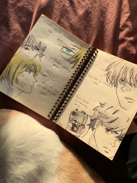 Banana Fish Sketch, Banana Fish Drawing, Fish Sketch, Ash Lynx, Fish Drawings, Banana Fish, Fish Art, Lynx, Traditional Art