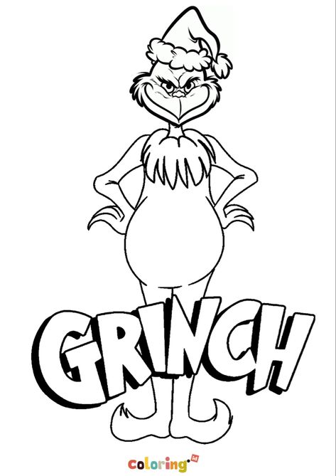 Immagini Grinch, The Grinch Pictures, Grinch Printable, Grinch Drawing, O Grinch, Grinch Coloring Pages, Kids Christmas Coloring Pages, Grinch Images, Der Grinch