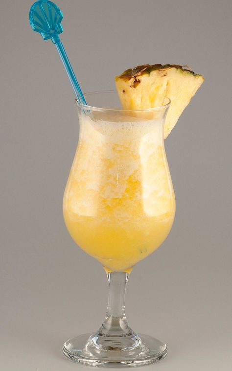 Pineapple Daiquiri - Cocktails Wiki Want to learn how to make ... Pineapple Daiquiri, Bartending School, Pine Apple, Pineapple Syrup, Daiquiri Cocktail, Glass Garnish, White Rum, Crushed Ice, Daiquiri