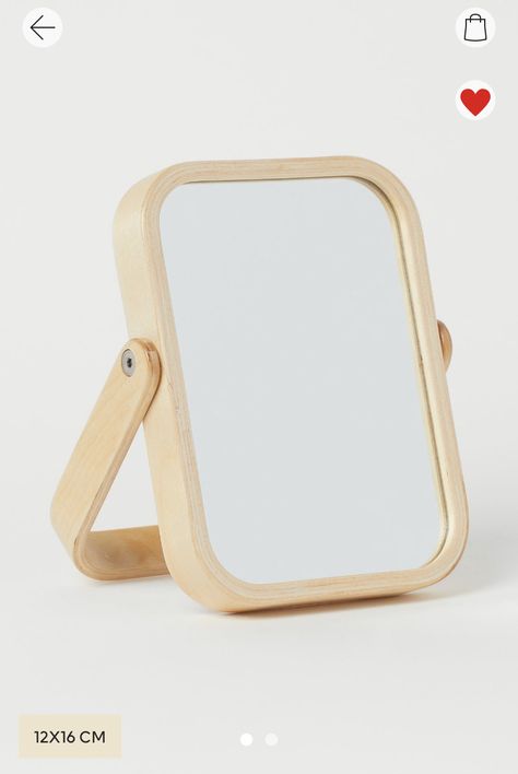 Cute Desk Mirror, Room Decor Png, Room Decor Items, Room Wishlist, Home Interior Accessories, Room Items, Elegant Mirrors, Bedroom Items, Shelf Lighting