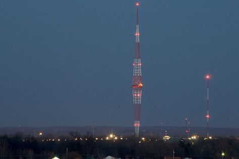 WLW Tower - Mason, Ohio Mason Ohio, Wooster Ohio, Ohio Gothic, Texas Oil, Transmission Tower, Terminal Tower Cleveland Ohio, Toledo Ohio History, Golden Days, Unbelievable Facts