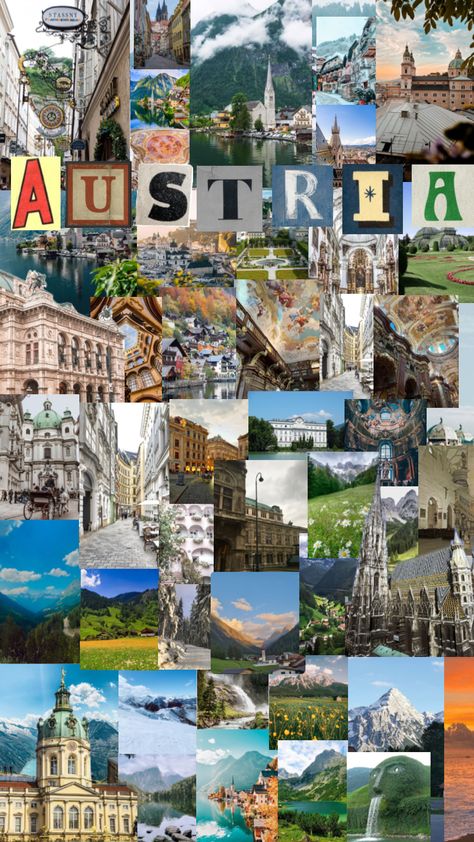 Austria Aesthetic Summer, Austria Wallpaper, Austria Aesthetic, Melbourne Trip, Graz Austria, Travel Collage, Laptop Wallpapers, Travel Inspiration Destinations, Austria Travel