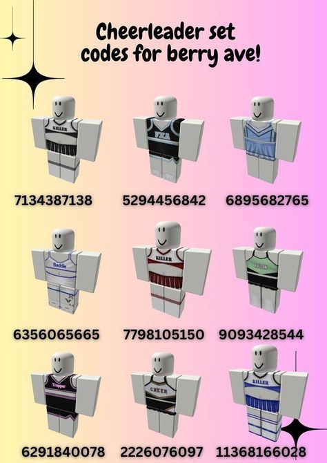 Cheerleader Codes Berry Ave, Cheerleading Outfits Berry Avenue Codes, Berry Avenue Roleplay Ideas, Hair Codes For Berry Ave, Codes For Berry Ave, Blonde Hair Codes, Code Clothes, Hair Codes, Coding School